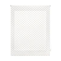 estor enrollable infantil - estor infantil tamano 160x180 - estor enrollable color blanco con estrellas beig  blindecor