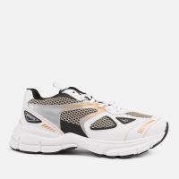 axel arigato womens marathon running style leather and mesh trainers - uk 35