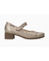 de mephisto mephisto bailarinas gilia perf - ref 9314587645 dark taupe