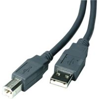 cable usb a a usb b vivanco vvitxusb18abmmk 18 m usb 20 gris
