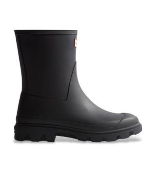 Hunter para mujer. FRU0002251 Botines Downpour negro (41), Plano, Ninguno, Casual