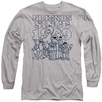 Sesame Street Camiseta manga larga Friends Since 1969 para hombre