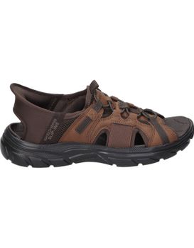 Sandalias Veganas Para Hombre Skechers Slip-ins Rf: Revolted Merrick 205181-acdb Marrón 45