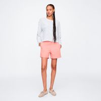 gap shorts rosas downtown de talle medio 862443-284