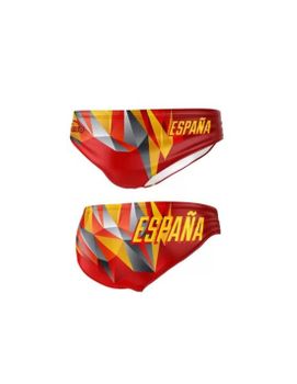 Bañador Waterpolo Turbo España Rays Rojo