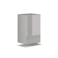 mueble de salon blanco coleccion cepto 1 puerta 1 estante ideal para un pequeno almacenamiento en el salon