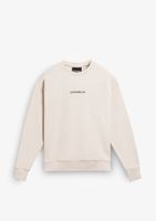 sudadera sin capucha unisex con cuello redondo - dfranklin - crewneck binary oversize sweatshirt grey - talla - color grey - sudaderas sin capucha de hombre y mujer