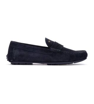Martinelli para hombre. 1411-2496X Mocasines de piel Pacific (40), Plano, Ninguno, Casual, Marino
