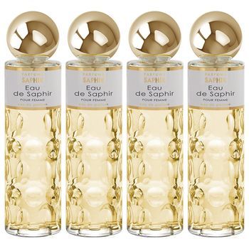 Pack De 4 Eau De Parfum Mujer Saphir Eau De Saphir 200ml