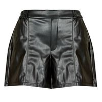 vila short vipen rw coated shorts para mujer