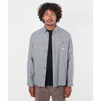 oxbow camisa manga larga chemise manches longues grit para hombre