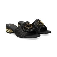 exe sandalias con tacon mujer - negro talla 38