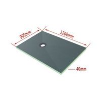 aica plato de ducha de xps tablero de aislamiento impermeable panel de construccion 1200x900x40mm