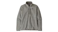 patagonia better sweater 1 4 zip gris