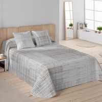 sandal - colcha bouti estampada - microfibra - extra - suave - gramaje 70 gramos - cama 150 - texture