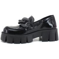 divine follie mocasines mocassino naplak catena nero df2150ct para mujer