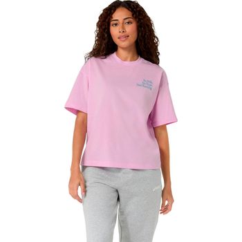 ASICS Runner Message Graphic Camiseta de running Mujeres - morado, turquesa