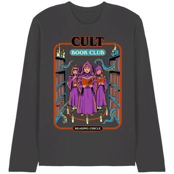 Steven Rhodes Camiseta manga larga Cult Book Club para hombre
