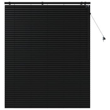 Persiana Veneciana Negro 135 X 160 Cm 35 Mm Vidaxl