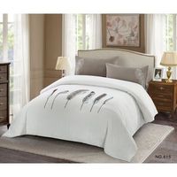 cotton artean - funda nordica bordada saler  cama de 180 cierre con cremallera