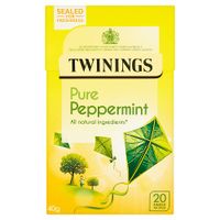 twinings pure peppermint caffeine free 20s