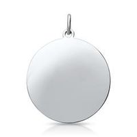 colgante de acero inoxidable grabable