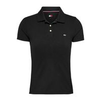 tommy jeans polo negro dw0dw17220-bds