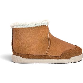 Pisamonas Botines Botas Barefoot Neopiel Cuello Borreguito para niña