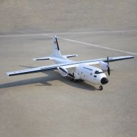 c-160 cargotrans twin hercules 1120mm envergadura epos warbird avion de transporte rc kitpnp