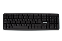 teclado nilox usb negro
