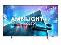 tv oled 65 - philips 65oled76112 uhd 4k p5 ai perfect picture engine smart tv dvb-t2 ambilight metal