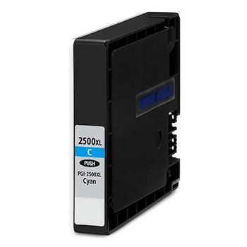 Compatible Cyan Canon PGI-2500XLC High Capacity Ink Cartridge (Replaces Canon 9265B001AA)