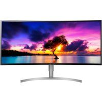 38wk95c quad hd 375r curved ips monitor - silver silver
