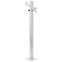 columna de agua para jardin aluminio 95 cm vidaxl