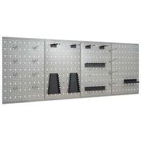 tableros de clavijas para pared 4 uds acero 40x58 cm cfw56656 cfw95883