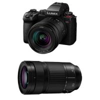 camara mirrorless panasonic lumix s5 ii 242mp full-frame 20-60mm  70-300mm wifi bluetooth