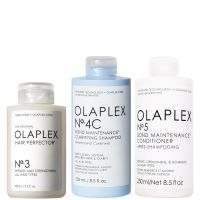olaplex clarifying shampoo bundle no3 no4c and no5