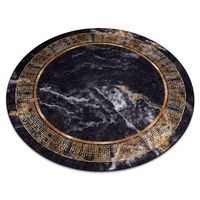 alfombra lavable miro 51199806 circulo marmol griego antideslizante circulo 160 cm