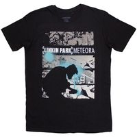 linkin park camiseta manga larga meteora drip collage para mujer