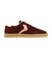voile blanche para mujer 2018630 zapatillas de piel ines granate 36 1 a 3cm cordones casual