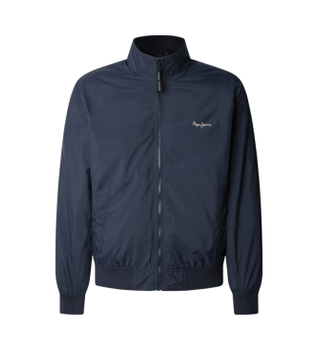Pepe Jeans para hombre. PM403108 Chaqueta Mustrel marino (L), Casual, Poliéster