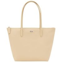 lacoste bolsa bolso tote mujer l1212 concept amarillobeige para mujer
