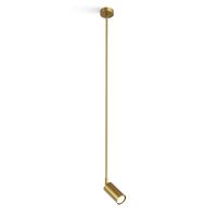 colgante cilindrico led tula negro