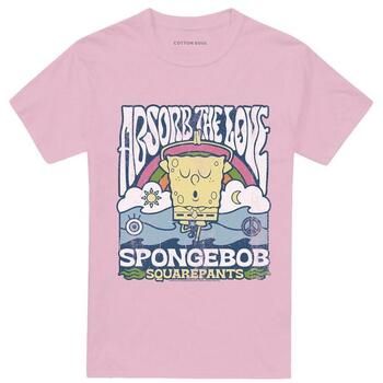 Spongebob Squarepants Camiseta Absorb The Love para mujer