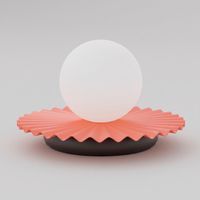 lampara de mesa drino coral