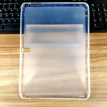 Para Samsung Galaxy Note 10,1 edición 2014 SM-P600, funda transparente suave de TPU para tableta, carcasa protectora a prueba de golpes + regalo