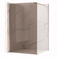 pared de la ducha rea flexi brown brush copper 120