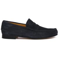 antica cuoieria mocasines amalfi blu para hombre