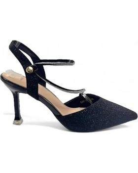 de TIMBOS SANDALIA TACON FIESTA DE MUJER 130989 NEGRO