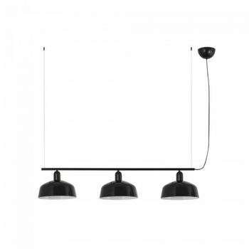 Lámpara colgante lineal tatawin m metal (3 luces)